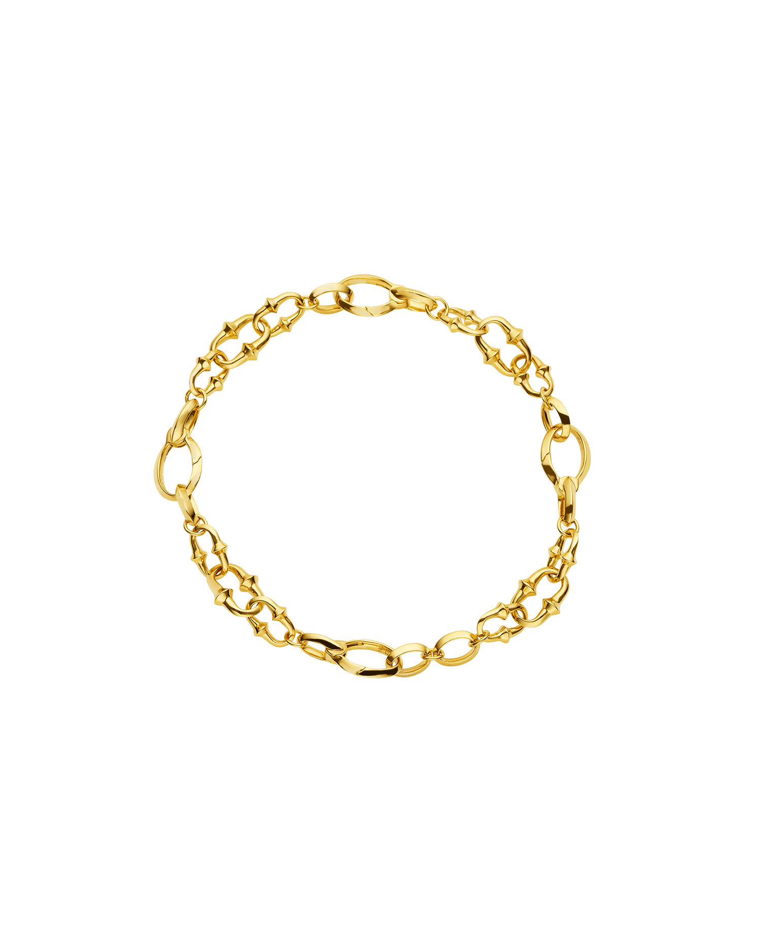 Dive Chain Bracelet Yellow Gold D21B01Y 01