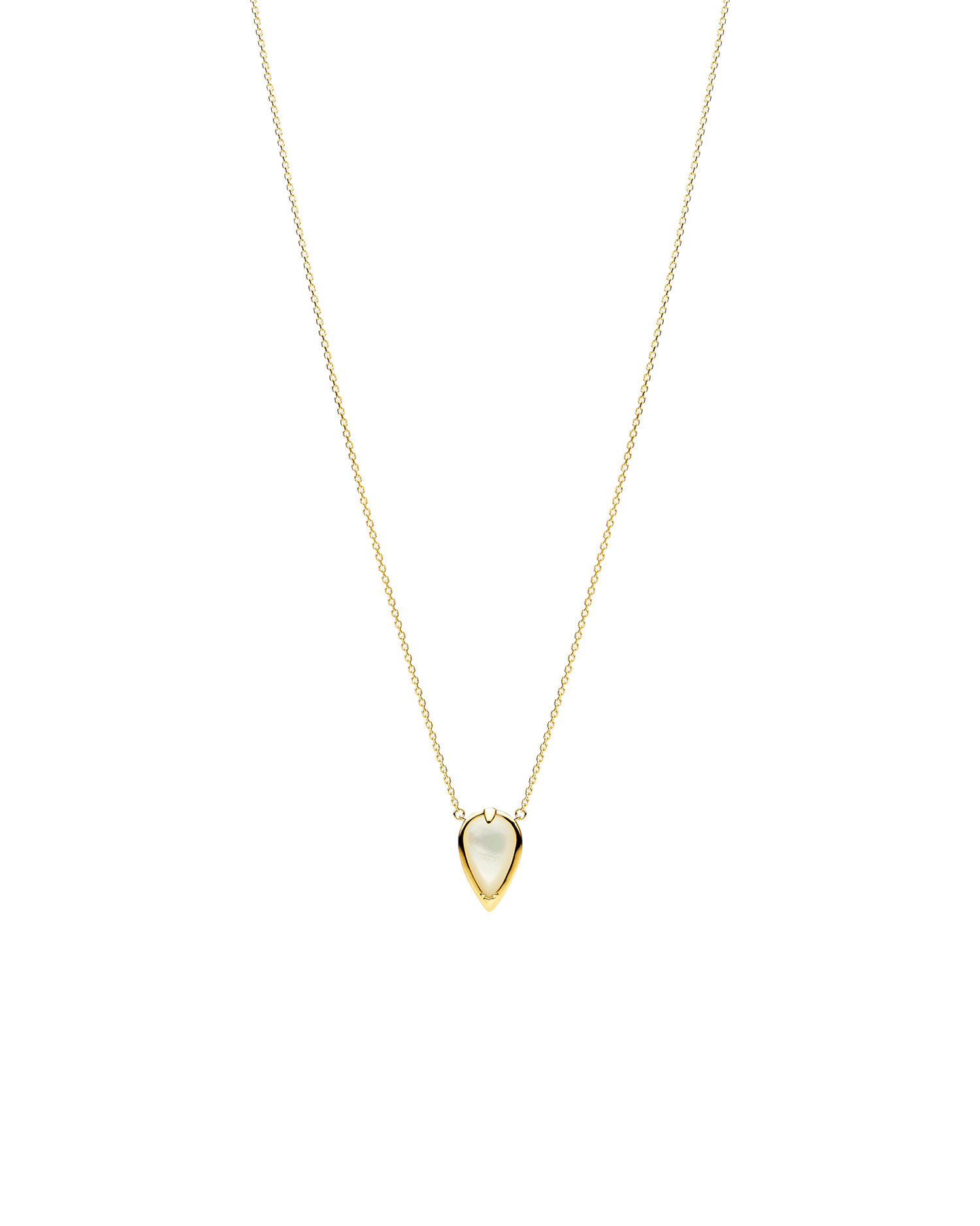 Maxima Necklet | Mother of Pearl and Yellow Gold 2